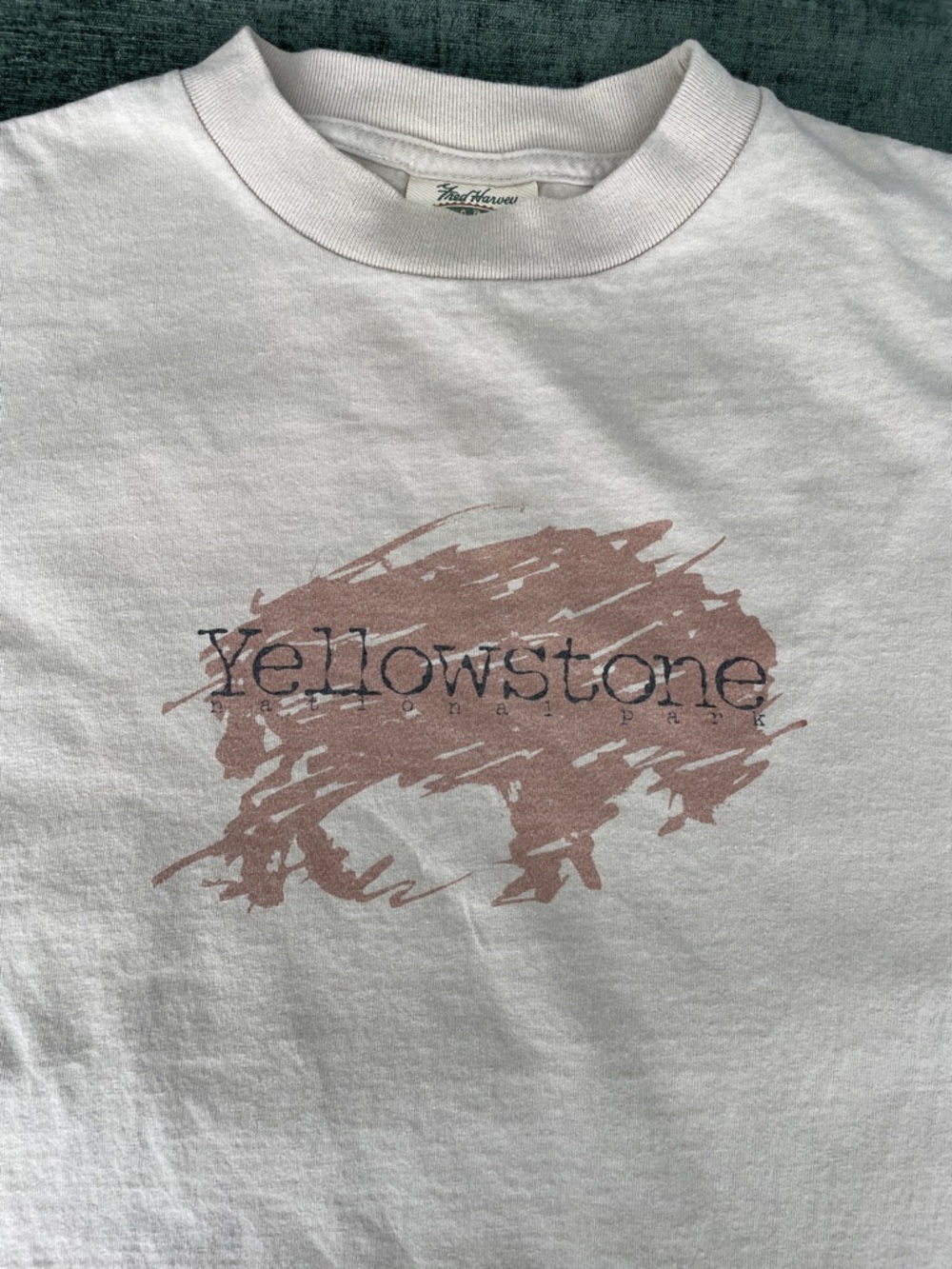 Yellowstone Graphic Vintage Dingle Stitch Tee.